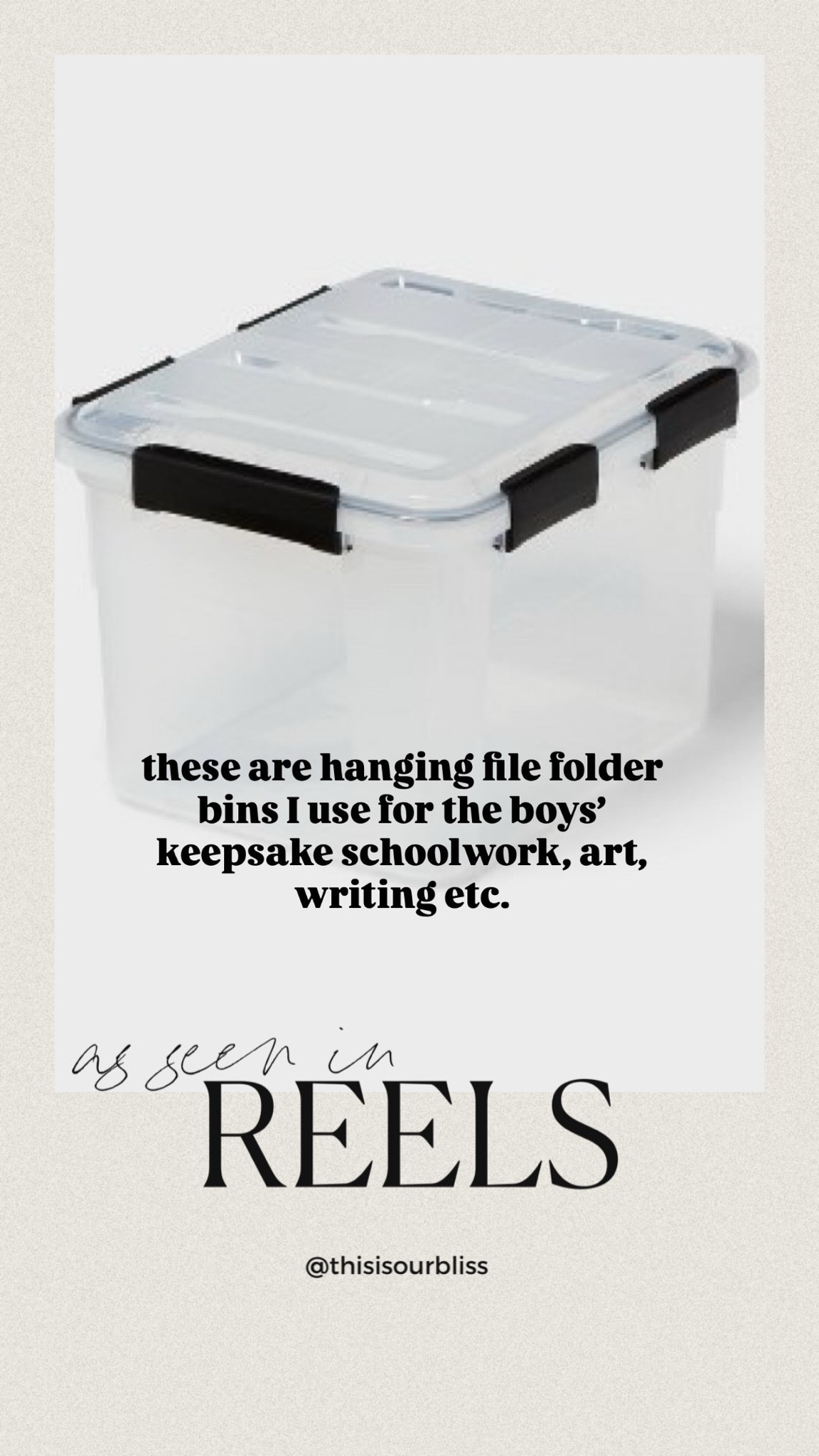School paper clutter already starting since school started?!

So quick to set up and maintain! 

My school paper organization, and storage tips! Buy these clear file folder bins with lids and then add labeled file folders one for each grade! 

My bins, file folders, and label maker are all linked below! 

Back to school, Mom, organization, organization, Home, organization, school, organization, school paper storage

#LTKmomlife #LTKKids #LTKHome
