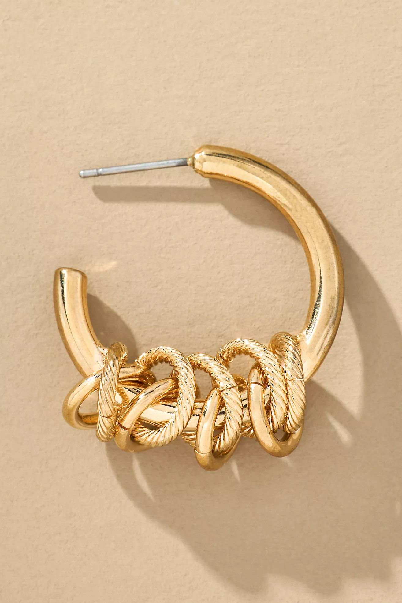 Ringed Hoop Earrings | Anthropologie (US)