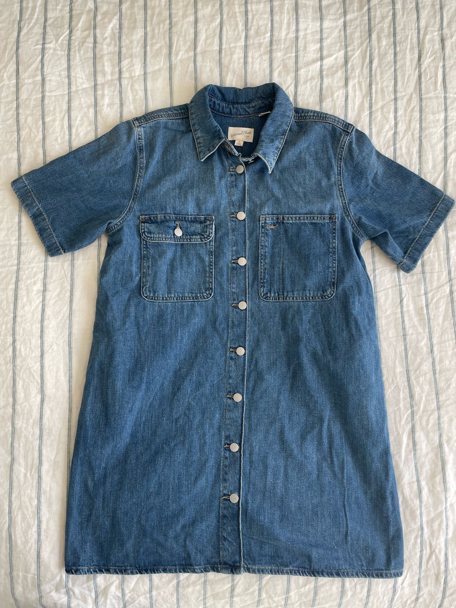 Target denim dress! It’s giving madewell for less. Size medium  

#LTKSeasonal #LTKxMadewell #LTKStyleTip