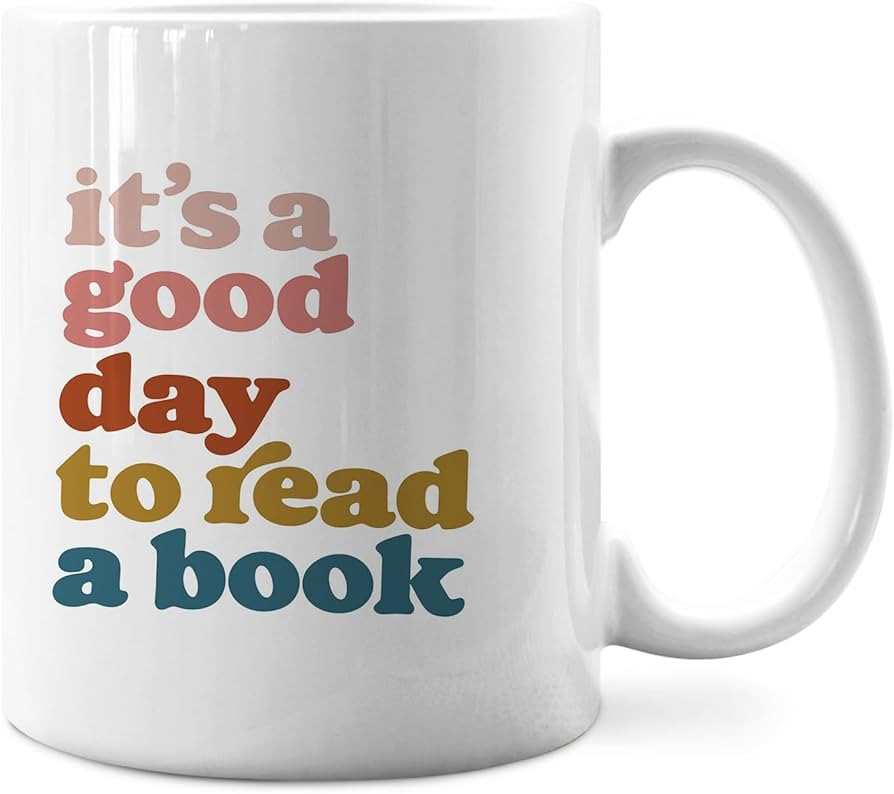 IWXYI Library Coffee Mug - 11oz Ceramic Book Lovers Mug, Teacher & Librarian Gift | Amazon (US)