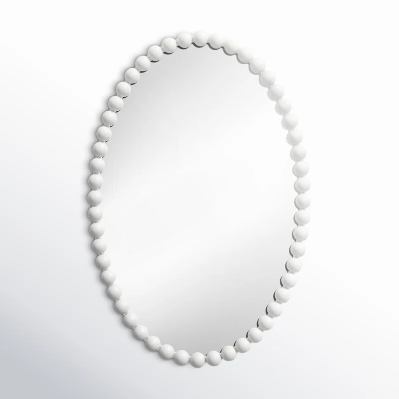 Sanne Metal Oval Wall Mirror | Birch Lane