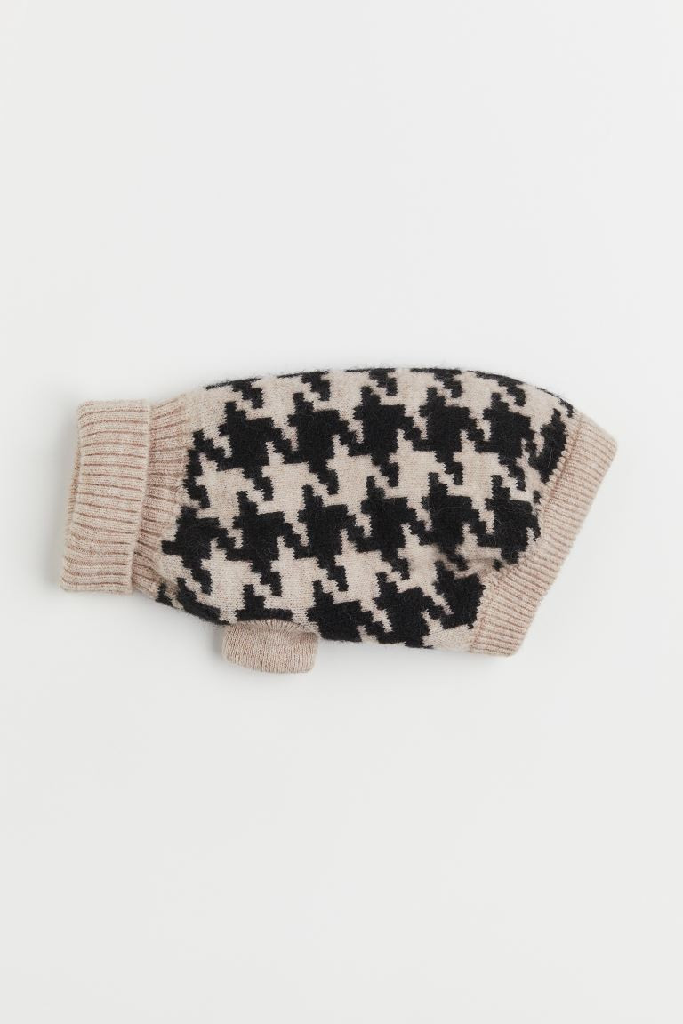 Jacquard-knit Dog Sweater | H&M (US + CA)