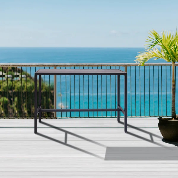 Shardul 15'' W Outdoor Bar Table | Wayfair North America