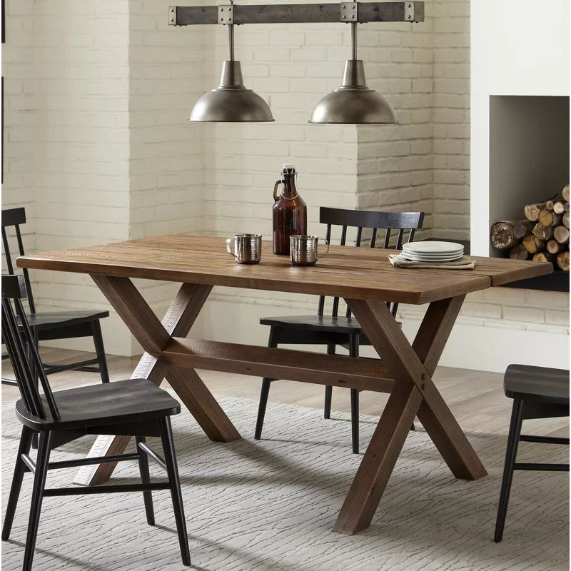 Montauk Pine Solid Wood Dining Table | Wayfair North America