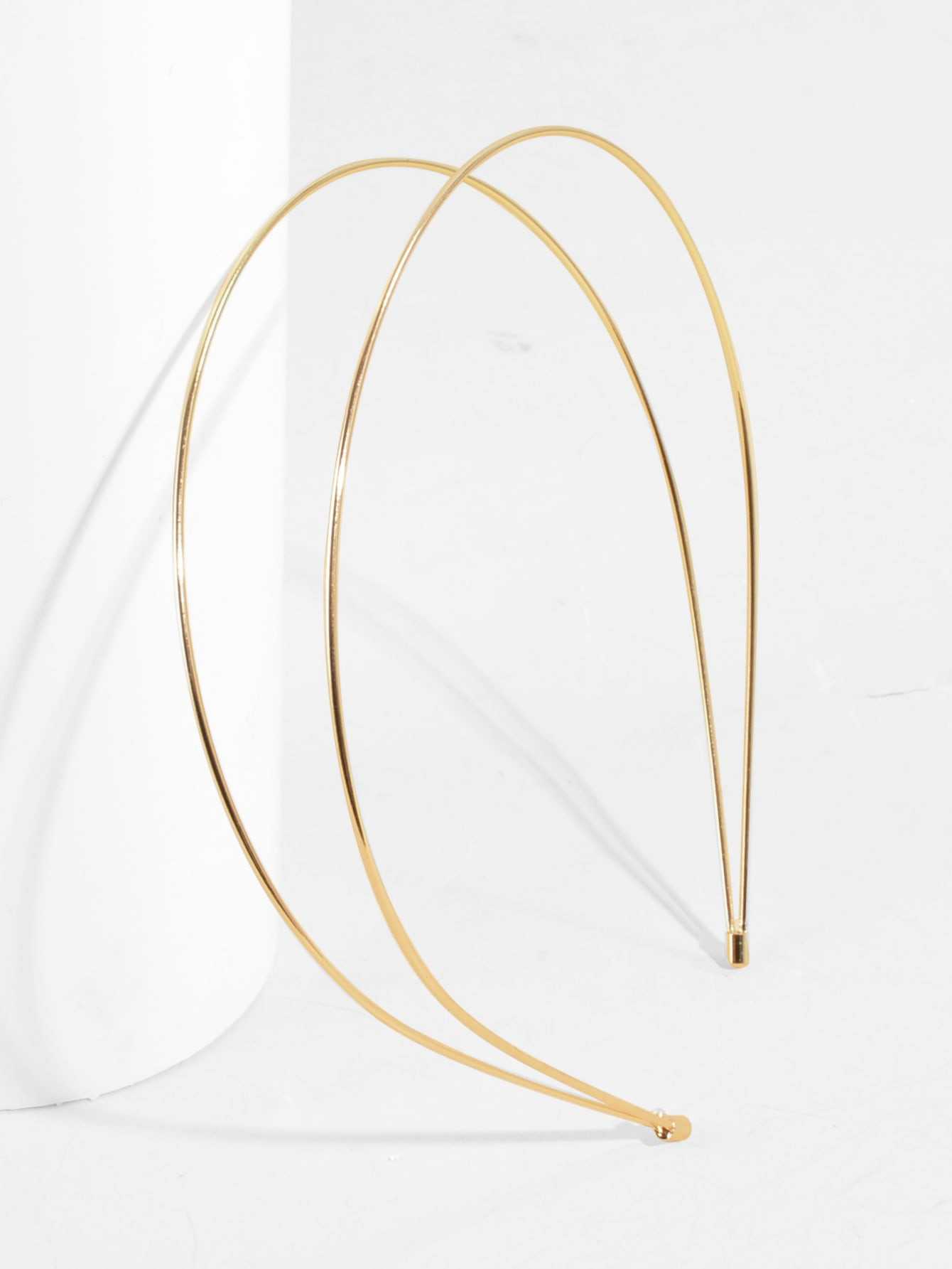Street Minimalist Layered Headband | SHEIN