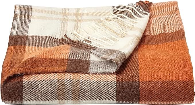 Lavish Home Collection Faux Cashmere Acrylic Oversized Throw Blanket - Luxuriously Fluffy, Soft C... | Amazon (US)