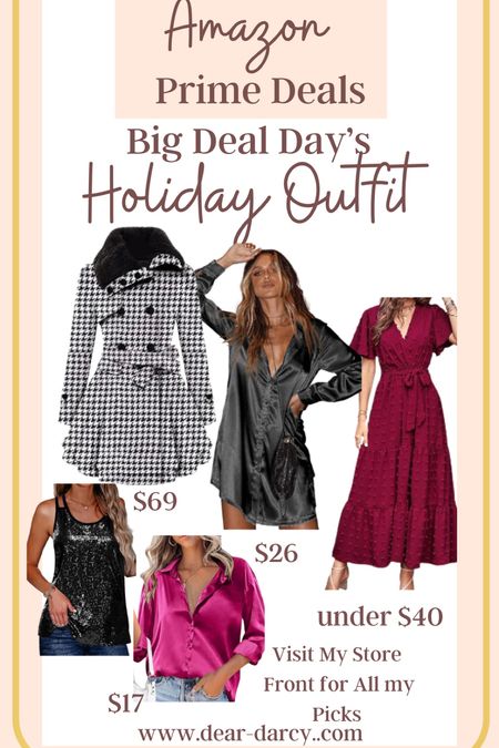 Amazon prime big Deals

Holiday outfit pieces and ideas
From as low as $17 to $69

Some great best sellers

#LTKHoliday #LTKsalealert #LTKxPrime