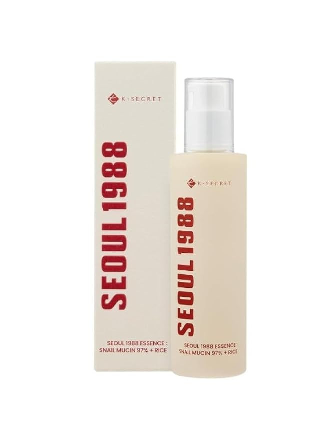 K-SECRET SEOUL 1988 Snail Mucin 97% Essence – Concentrated Yet Lightweight Formula Infused with... | Amazon (US)