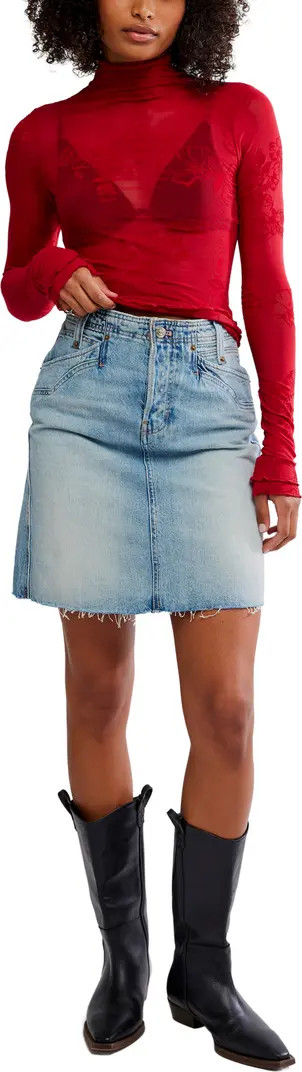 You Decide Lace Mesh Top | Nordstrom