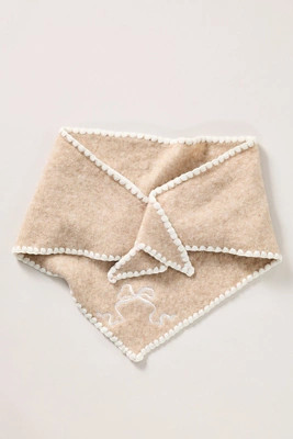 By Anthropologie Icon Embroidered Triangle Scarf | Anthropologie (US)