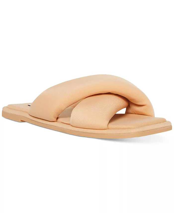 Women's Dixie Plush Slip-On Crisscross Slide Sandals | Macys (US)