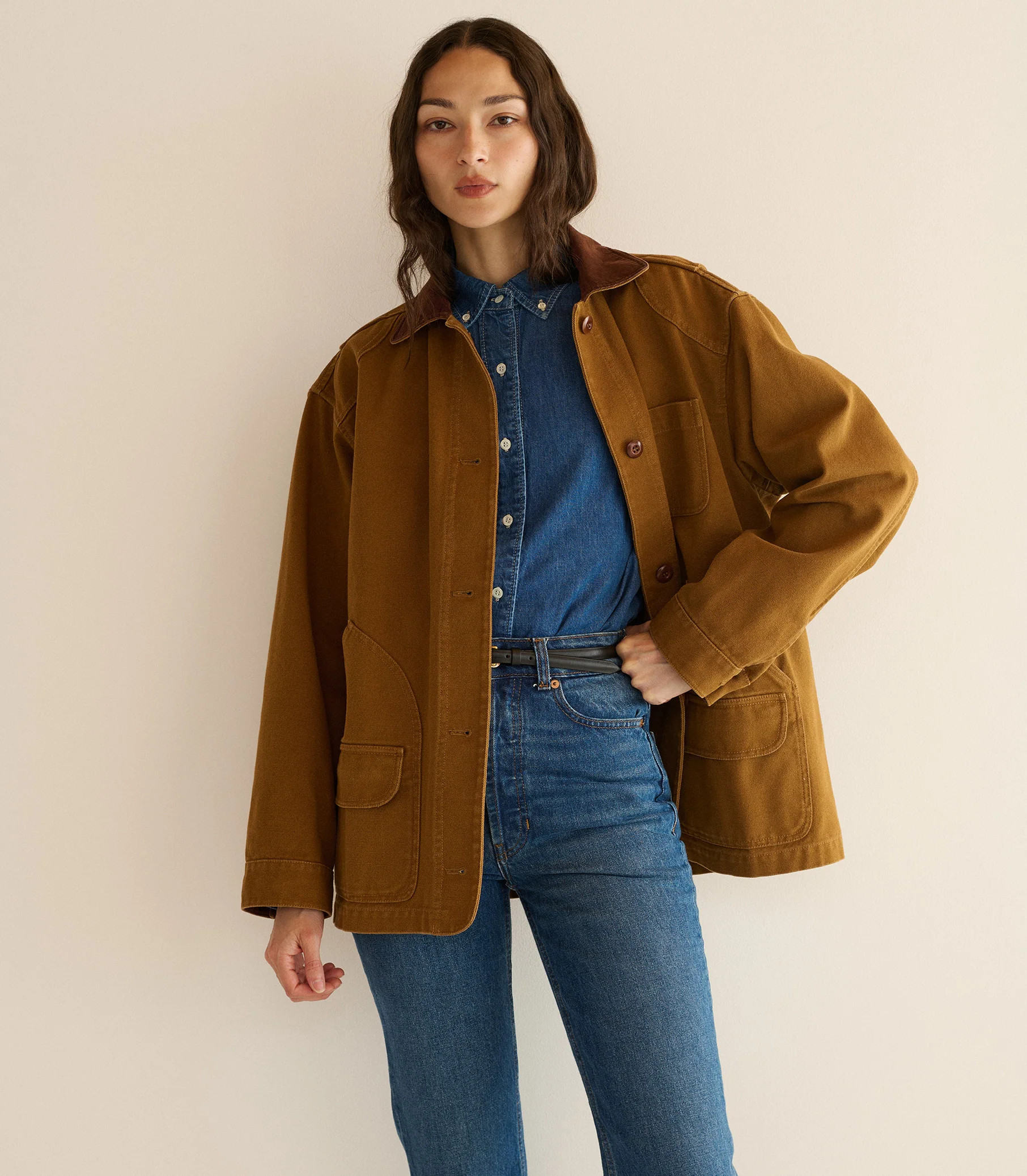 Pascual Jacket - Willow Bark | DÔEN | DOEN