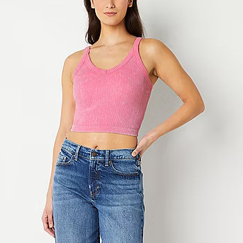 new!Arizona Juniors Womens Sleeveless Tank Top | JCPenney