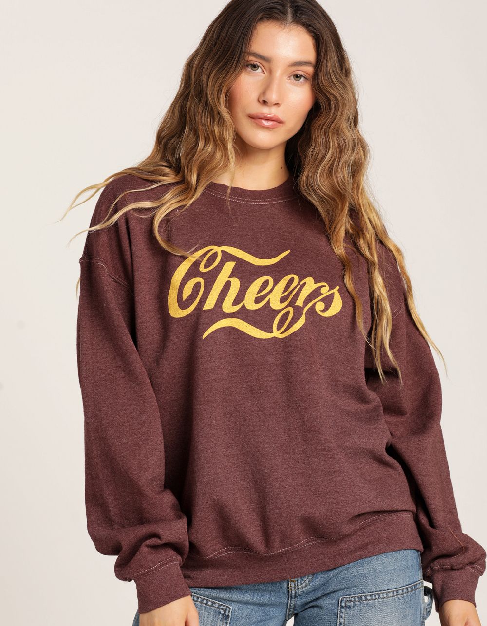 PROJECT SOCIAL T Cheers Womens Crewneck Sweatshirt | Tillys