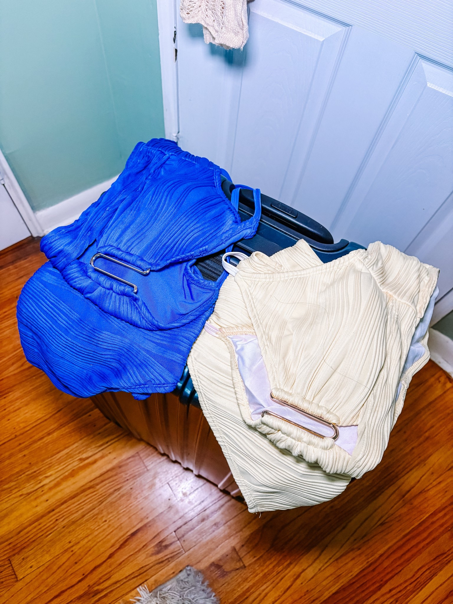 Packing for my Girls Trip!! Of course I’m taking my two fav bikinis!! 👙 
On sale now and under $30 
Fits TTS!!

Trending 2 Piece Bestselling Bikini Set U-Wire Cutout Swimsuit High Waisted Textured 2025 Summer Beach

#LTKSaleAlert #LTKFindsUnder50 #LTKSwim