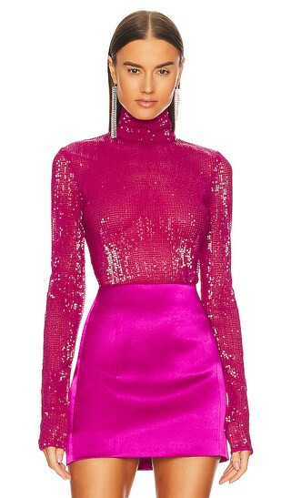 Turtleneck in Fuchsia | Revolve Clothing (Global)