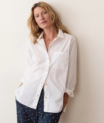 Jane Relaxed Cali Poplin Shirt | Marine Layer