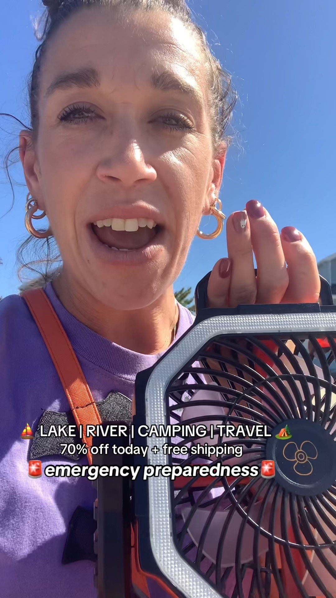 a summer must have for lake days and to have on hand as emergency preparedness 🚨 #campingfan #emergencypreparedness #emergencykit

#LTKSeasonal #LTKSaleAlert #LTKFindsUnder50