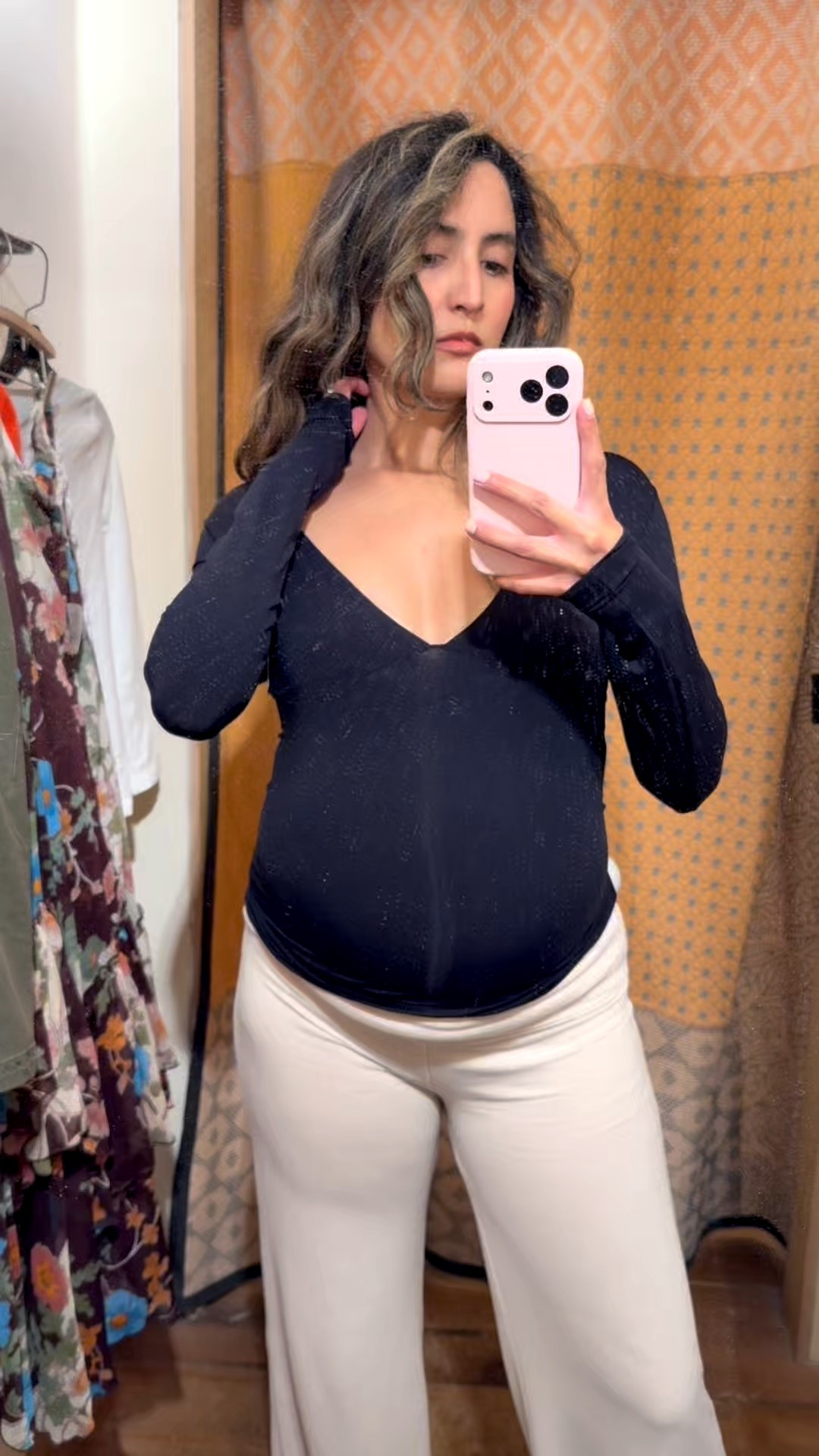 The top I wore Free People : Corset Long Sleeve Cami 

#LTKBump #LTKmomlife #LTKootd