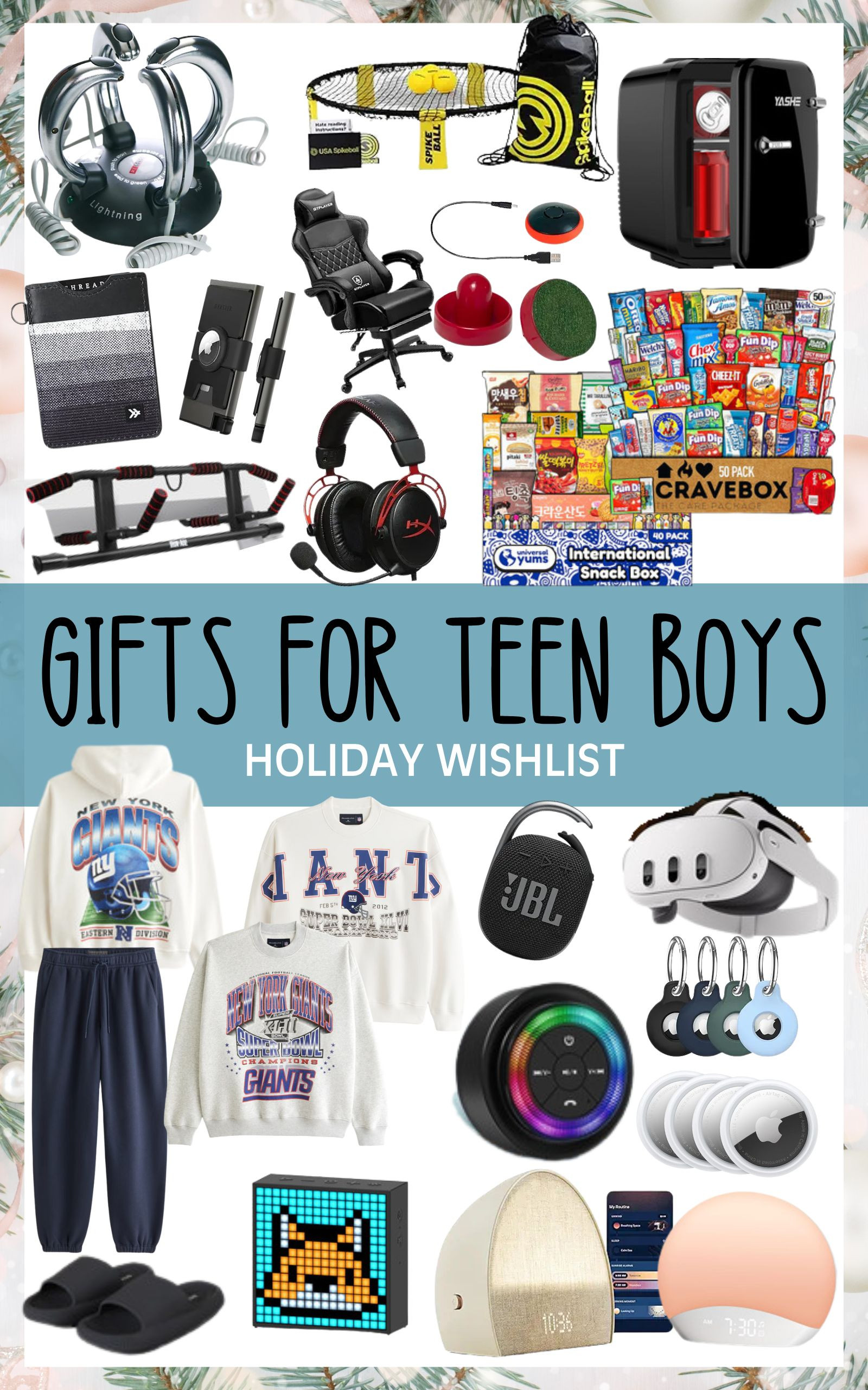 Gifts for teen boys, teen boy gift guide, gifts for him, gift ideas for boys 

 #LTKGiftGuide #LTKHoliday #LTKMens