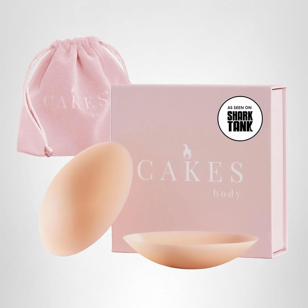 CAKES Body\u00ae Grippy Non-Adhesive Silicone Nipple Covers for Women (NO STICKY ADHESIVE) - Reus... | Amazon (US)