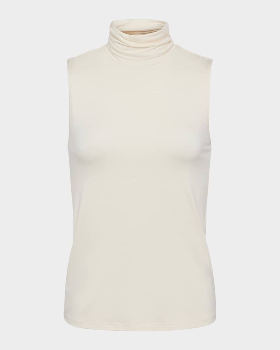Ceci Sleeveless Turtleneck Top | Neiman Marcus