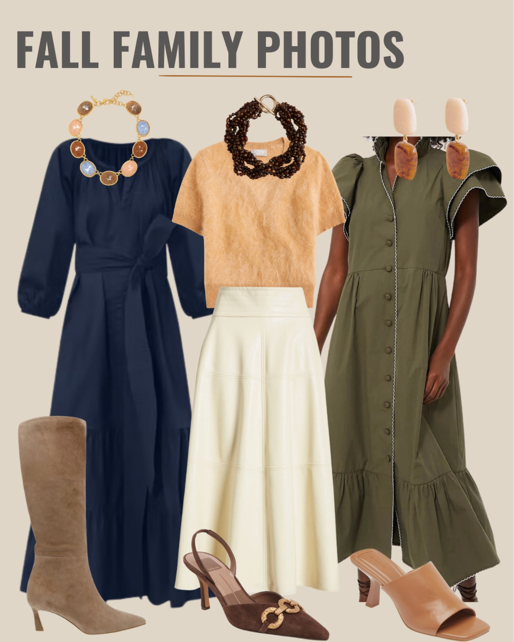 let’s style looks for… fall family photos 🤎