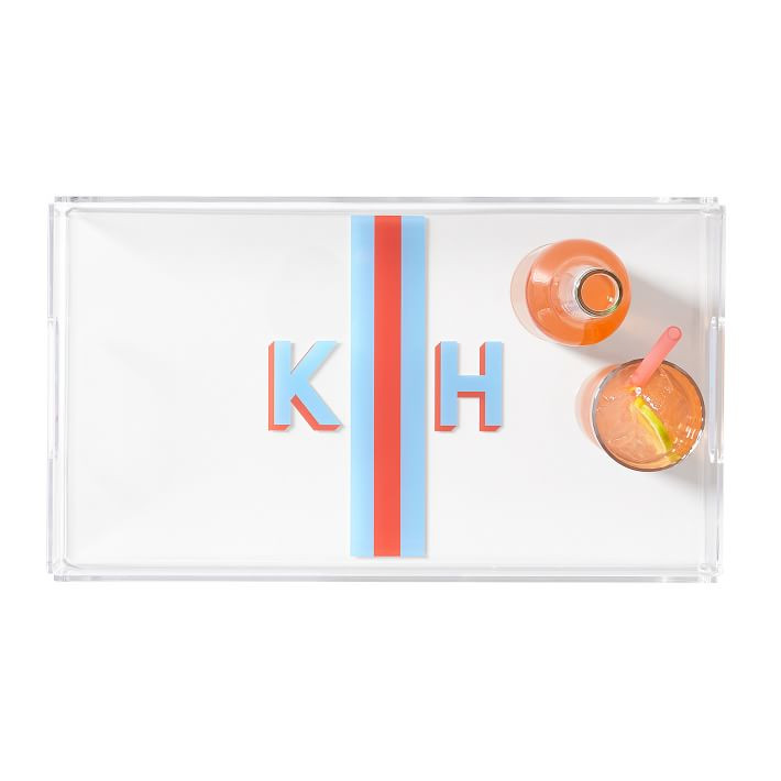 Printed Acrylic Serving Tray, Shadow Printed | Mark and Graham