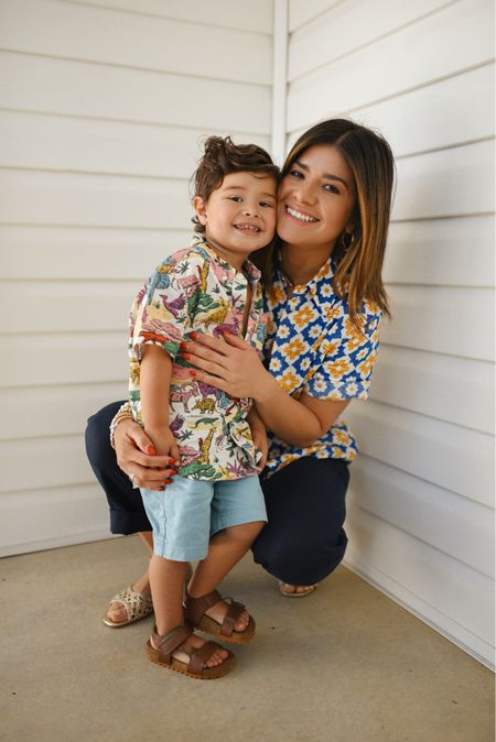 I can’t get enough of Mati in this outfit! This printed shirt is so adorable!!!
Boden clothing, Boden, linen pants, summer outfits for boys, printed shirts, family outfits

#LTKFamily #LTKKids #LTKFindsUnder100