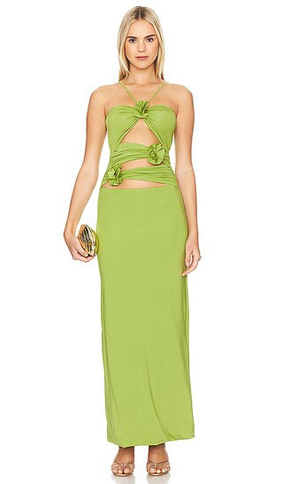 Maygel Coronel X Revolve Veranera Dress in Green. | Revolve Clothing (Global)