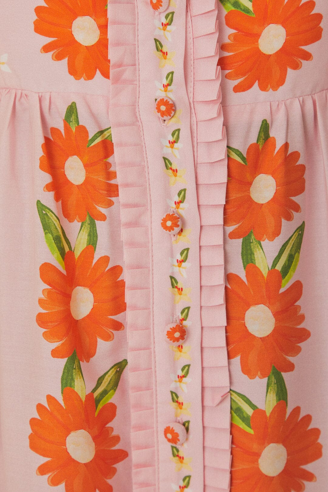 pink papaya salad maxi dress | FarmRio (US)