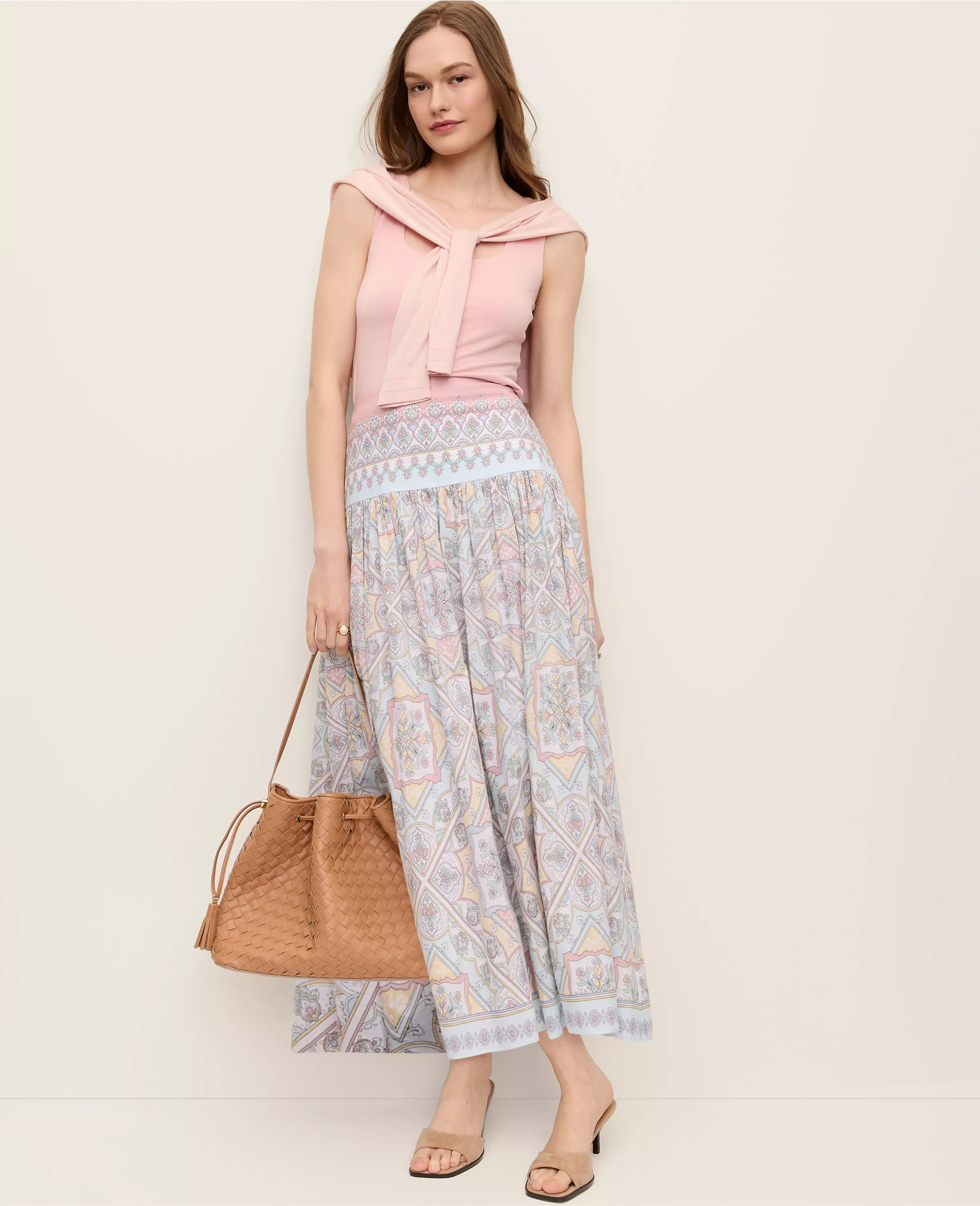 Paisley Maxi Skirt | Ann Taylor