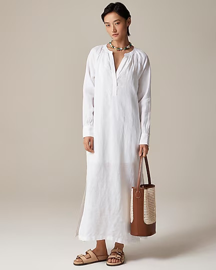 Cabana dress in linen | J. Crew US