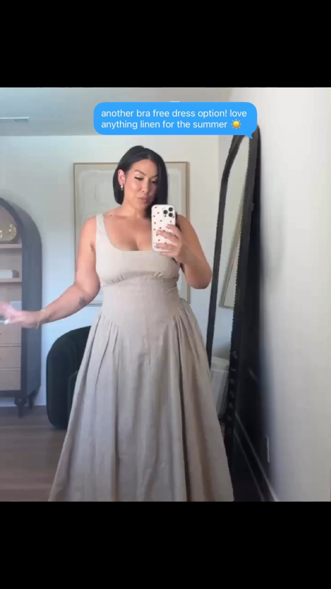 Sign me up for anything bra free from @abercrombie love the seaming on this linen dress! Size XL

midsize fashion, ootd, summer outfits inspo