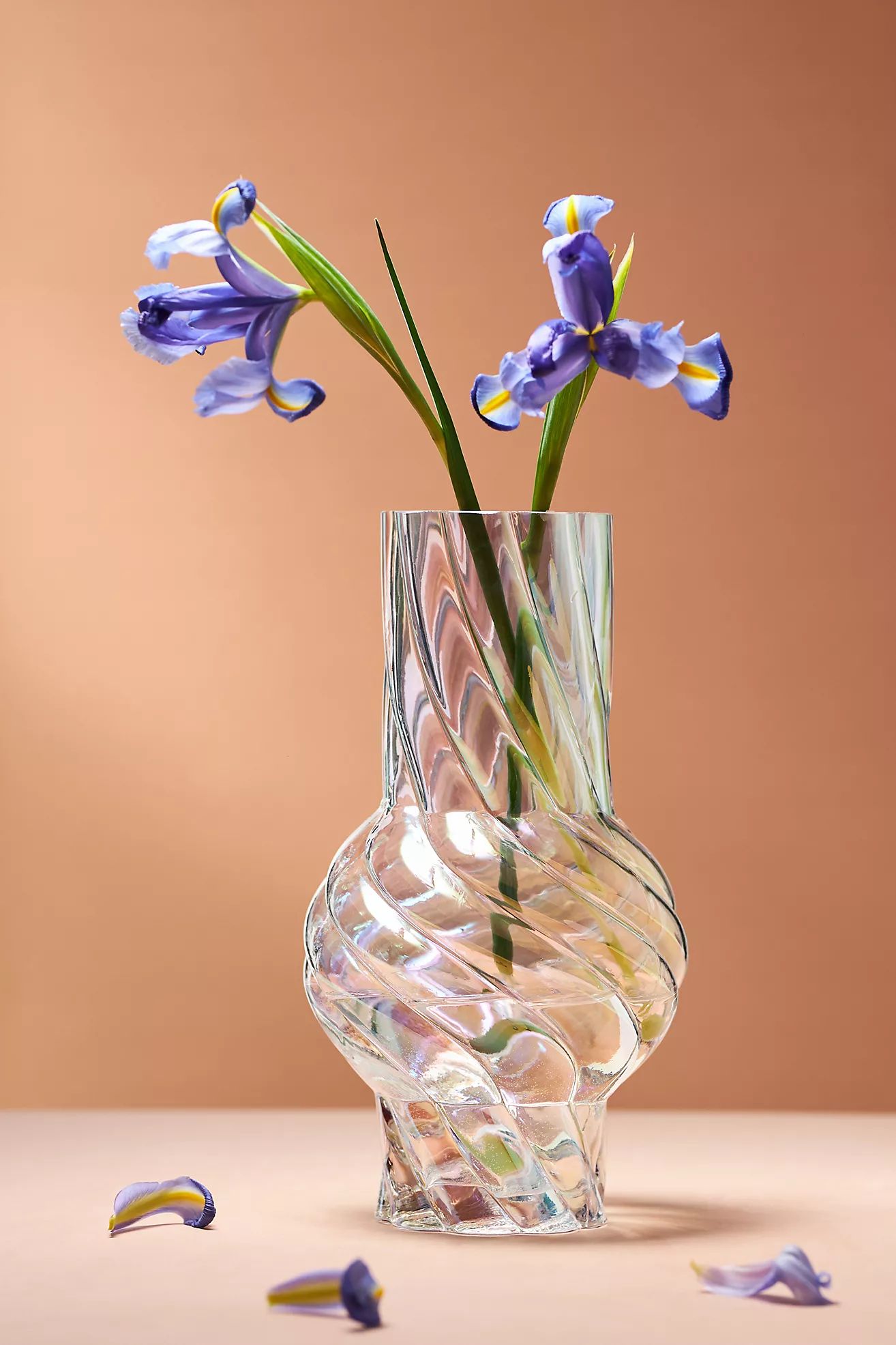 Corinne Twisted Glass Vase | Anthropologie (US)