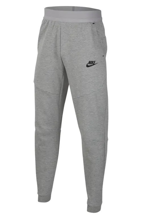 Nike Tech Fleece Pants in Dk Grey Heather/Black at Nordstrom | Nordstrom