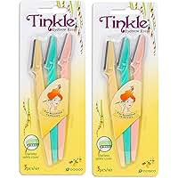 Dorco Tinkle Eyebrow Razor, Hair Trimmer Shaver and Tough Up Tool, Facial Razor with Safety Cover... | Amazon (US)