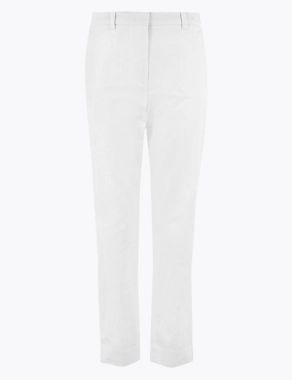 Cotton Straight Leg Chinos | Marks & Spencer (UK)