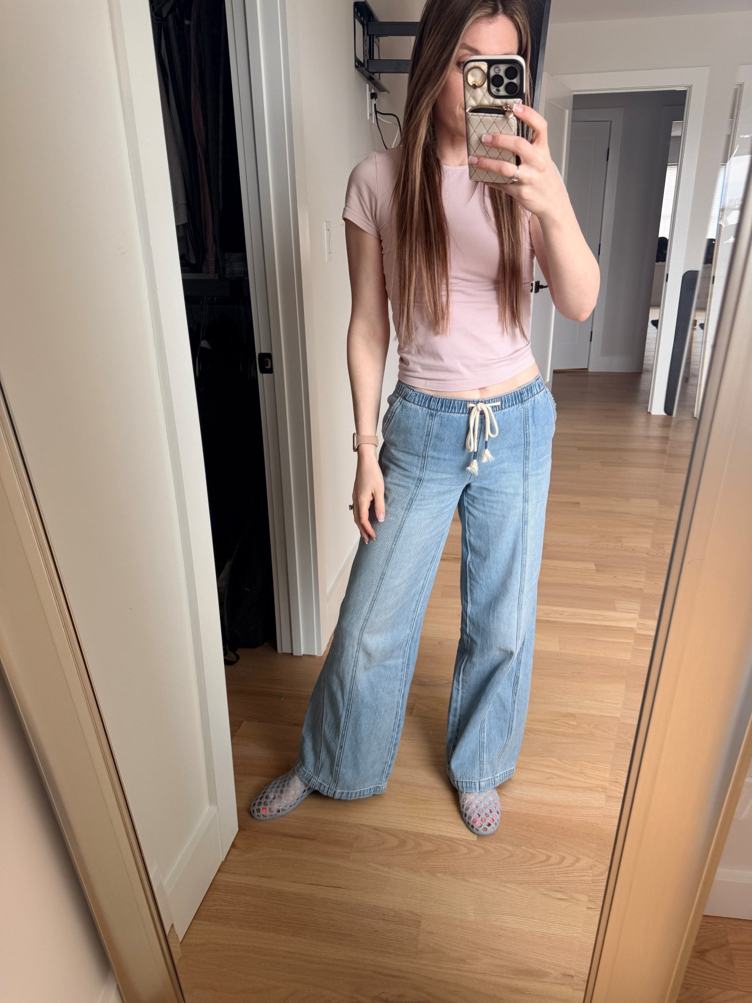 saturday ootd. target and walmart for everything!! xs pants and s shirt

#LTKootd #LTKgrwm #LTKmomlife