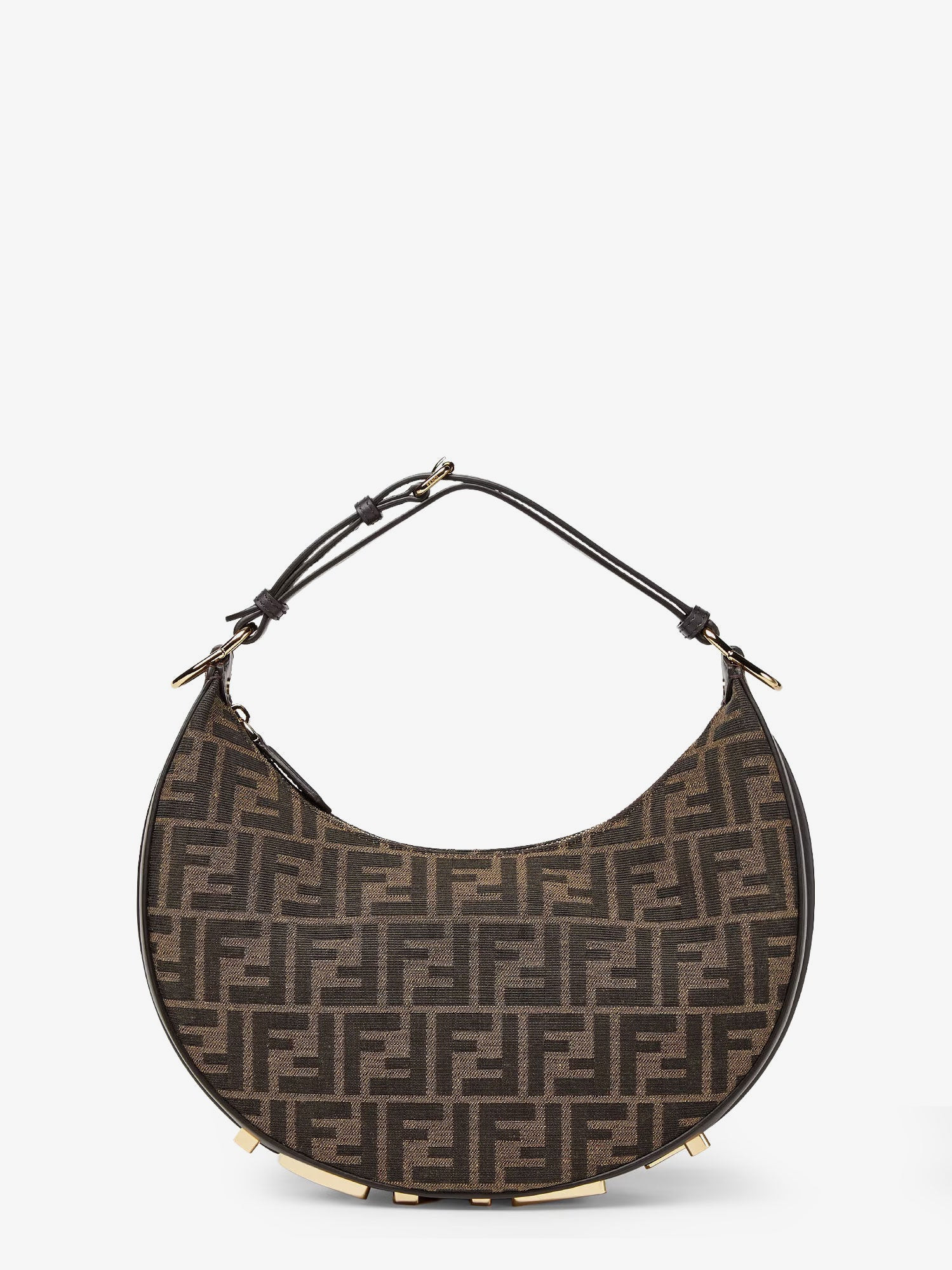Fendigraphy handbag in FF jacquard fabric - FENDI - gender_Woman | Nugnes 1920