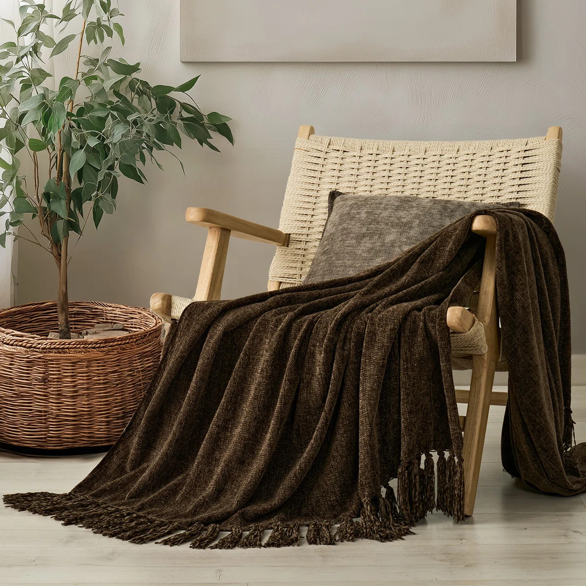 Soft Chenille Throw Blanket | Wayfair North America