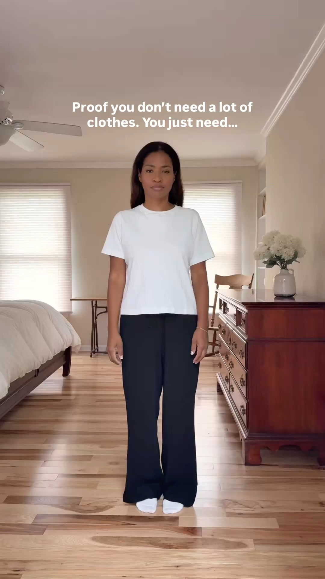 Wearing a small in the black pants and t shirt. Wearing a small in blazer and sweater. Size down 1/2 in Adidas sneakers.

#LTKootd #LTKgrwm #LTKOver40