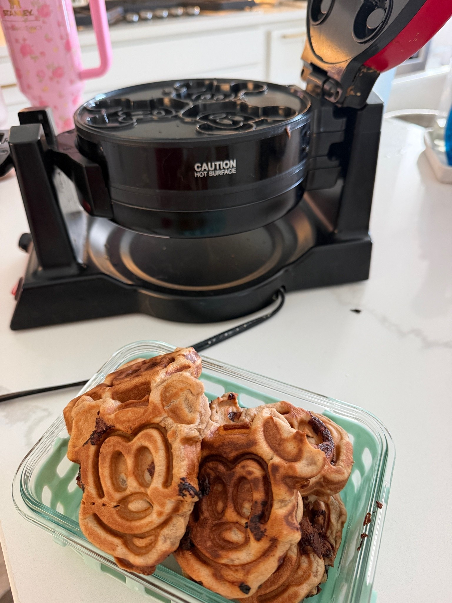 Gluten free chocolate chip Mickey waffles 🧇

#LTKdayinmylife #LTKmomlife #LTKmorningroutine