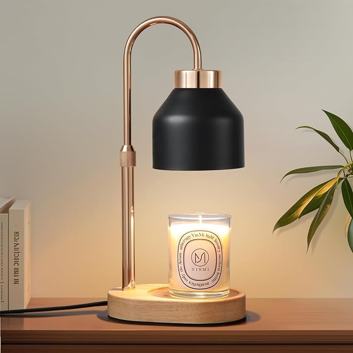 Candle Warmer Lamp with Dimmer and Timer,Home Decor Lamp for Scented Jar,Electric Wax Melt Warmer... | Amazon (US)
