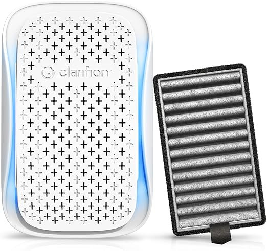 Clarifion - DSTx Portable Air Purifier - Plug In Air Ionizer HEPA Air Filter, Mini Personal Air P... | Amazon (US)