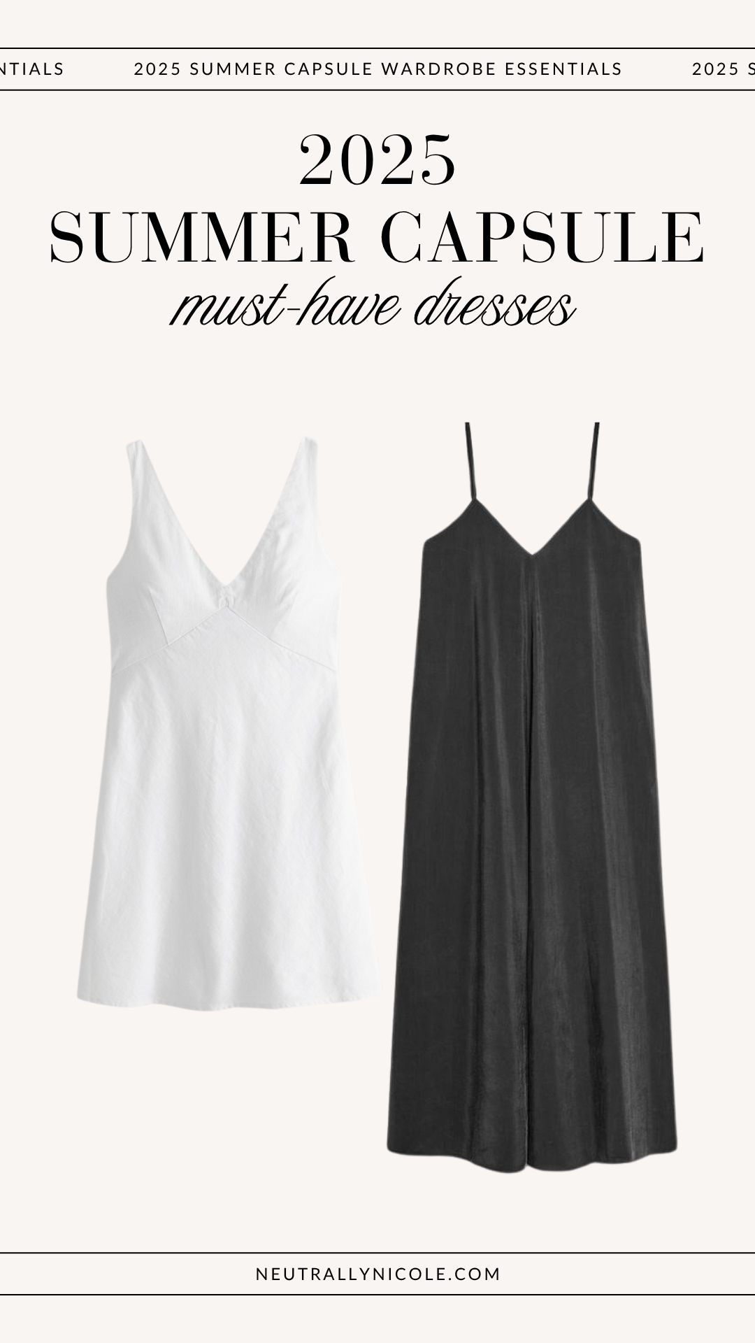 Summer dresses | 2025 summer capsule wardrobe, summer staples, summer wardrobe staples, summer closet staples, summer closet essentials, summer essentials, summer basics, summer style, 2025 summer fashion trends, summer neutrals, summer 2025, neutral fashion, minimalist fashion

 

#LTKPetite #LTKSaleAlert #LTKShoeCrush #LTKItBag #LTKStyleTip #LTKFindsUnder50 #LTKFindsUnder100 #LTKTravel #LTKSeasonal