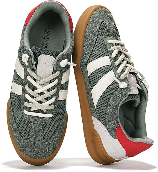 Project Cloud Casual Sneakers for Women - Memory Foam Insoles Lace-Up Womens Shoes and Lightweigh... | Amazon (US)