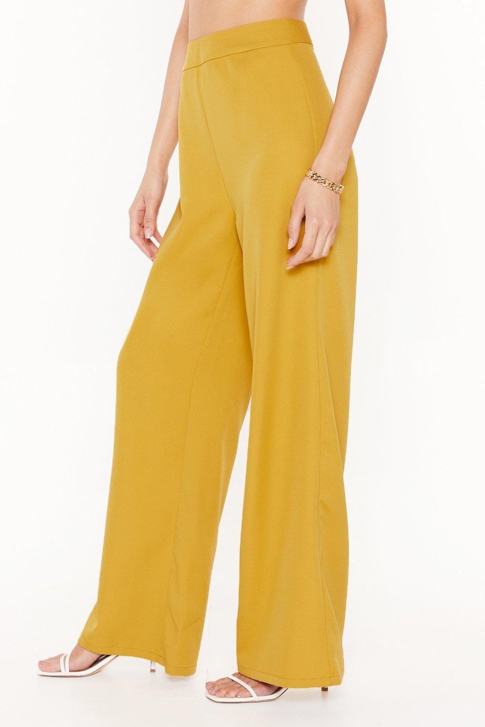 High Waisted Wide Leg Tailored Pants | Nasty Gal (US)