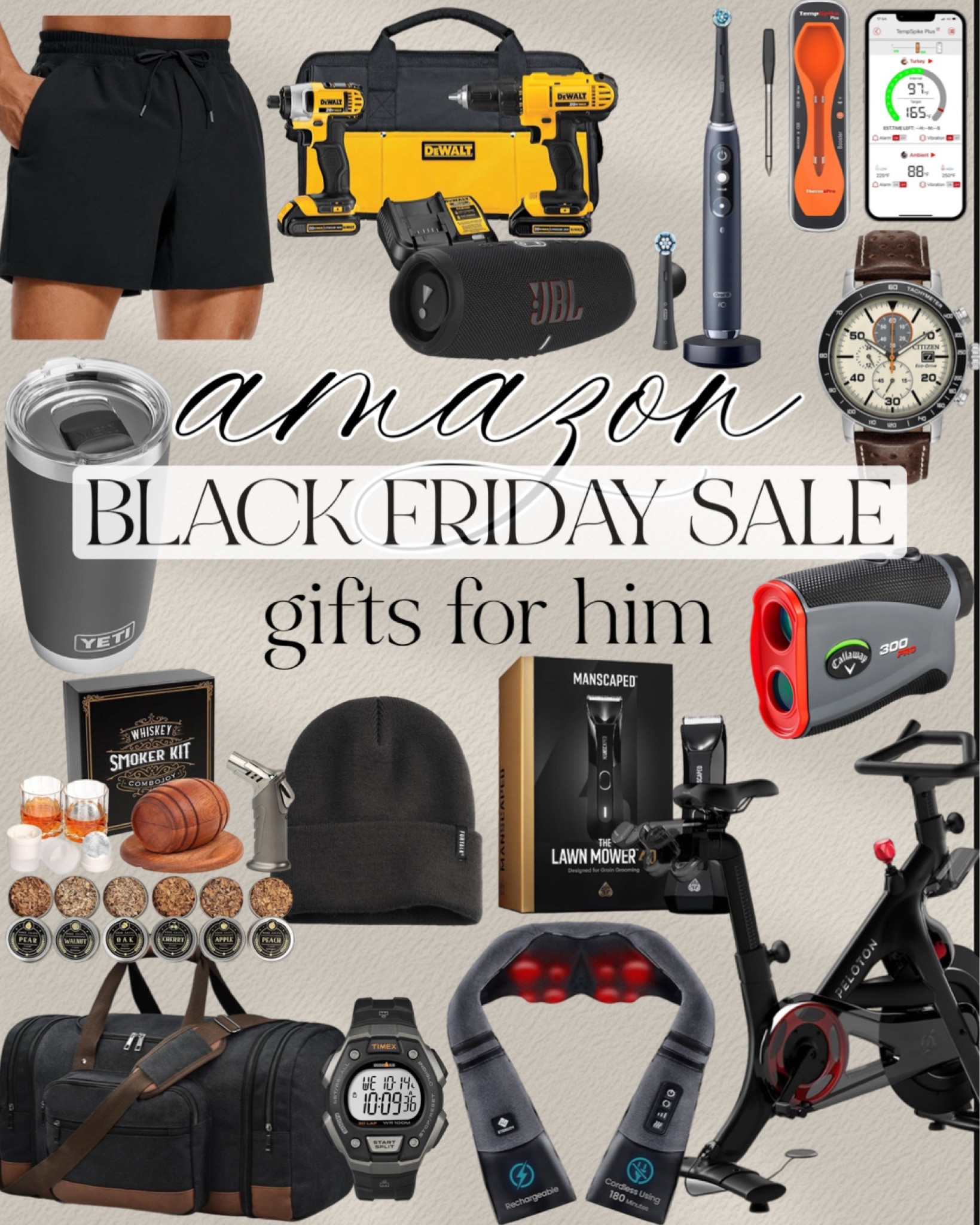 Amazon gift guide for him all on sale for Black Friday and Cyber Monday! #Founditonamazon #amazonbeauty #amazonfashion #amazonholiday

#LTKCyberWeek #LTKBeauty #LTKSaleAlert