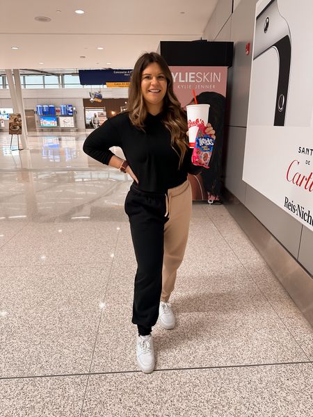 Who else needs snacks when traveling?! Got my favs: a large fountain coke & Nerd gummy clusters 🤪

This is the perfect travel outfit! Cute & comfy ✈️

#LTKtravel #LTKshoecrush #LTKunder50
